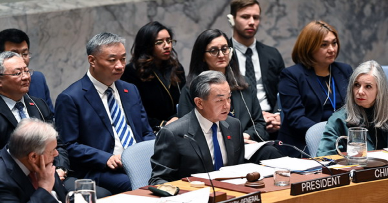 Chinese FM calls for fair global governance, stronger multilateralism