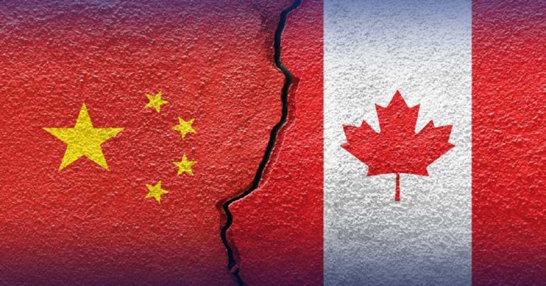 China condemns sailing of Canadian warship in Taiwan Strait