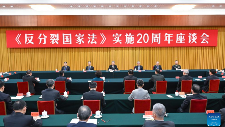 China’s top legislator vows firm action against separatist activities