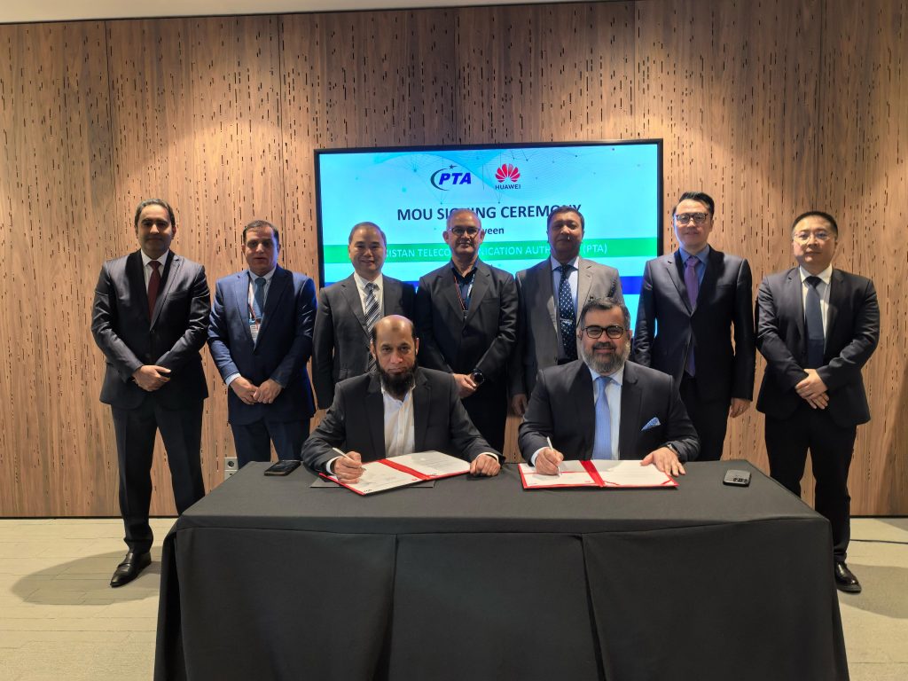 PTA and Huawei Sign Landmark MoU at GSMA Barcelona to Strengthen ...