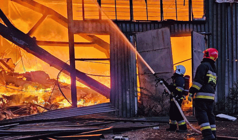 Kyiv hit by massive wave of Russian drone attack