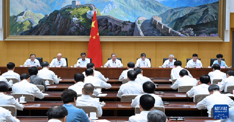 Chinese premier urges efforts to meet annual development goals