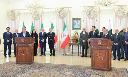 PM Shehbaz backs Iran’s right to peaceful nuclear power in joint presser with Pezeshkian