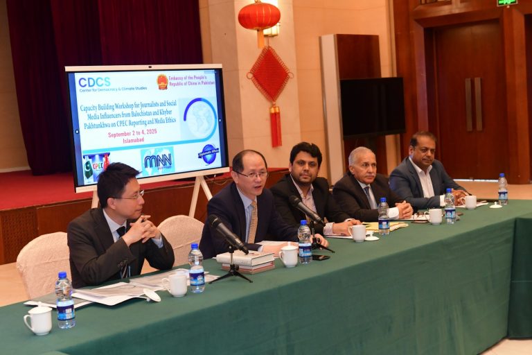Media’s role is significant in communicating bilateral relations, projects under CPEC: Chinese Charge d’Affaires