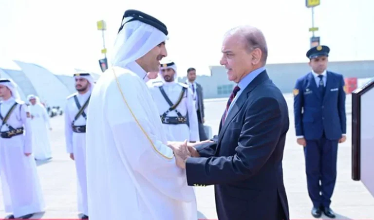 PM Sharif reaches Qatar to join Arab-Islamic summit