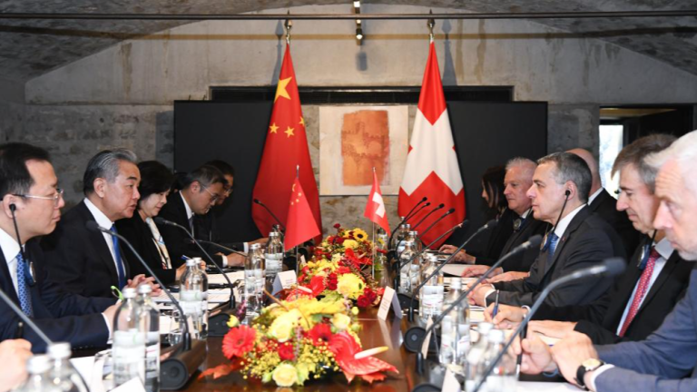 China, Switzerland issue joint document to deepen cooperation, advance strategic partnership
