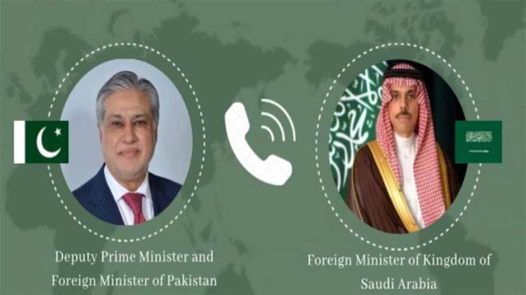 Pakistan, KSA reaffirm commitment to Palestinian cause