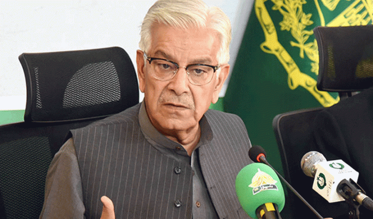 Asif slates Afghan refugees for ‘sheltering’ terrorists, urges them to go back
