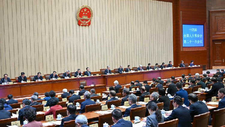 China’s top legislature concludes standing committee session