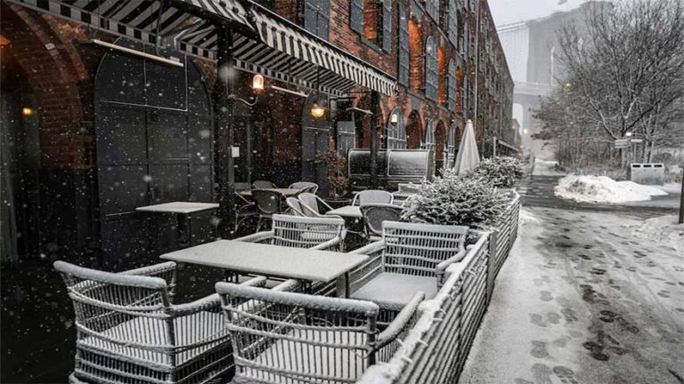 Powerful winter storm shuts schools, disrupts travel across US Northeast