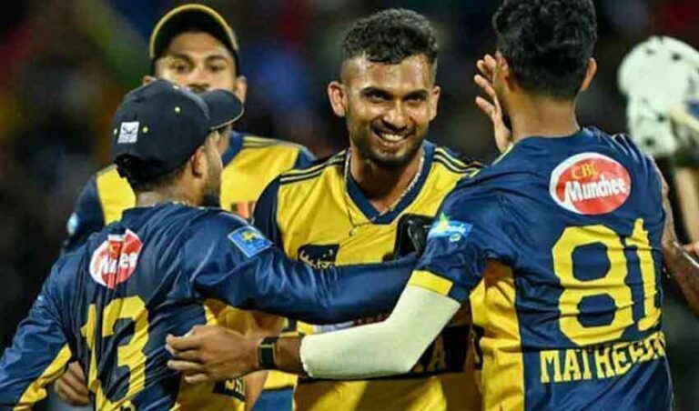 T20 World Cup: Sri Lanka defeat Ireland by 20 runs