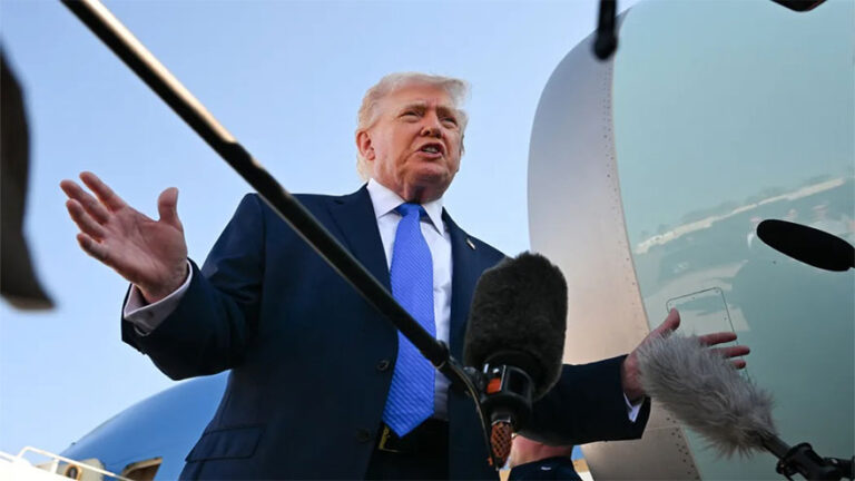 ‘Strait of Trump’: US president says Iran must open key waterway