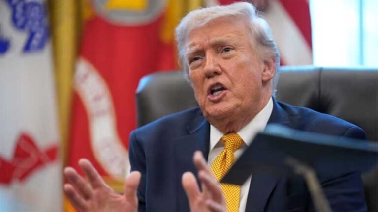 Trump hints at seizing Iranian oil as US boosts military presence