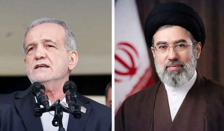 Iran’s top leadership has sharply criticized the United States over rising tensions in the Persian Gulf and the Strait of Hormuz, saying Washington is responsible for regional instability. Iranian Supreme Leader Mojtaba Khamenei said a “new chapter” has opened in the Strait of Hormuz, while President Masoud Pezeshkian warned that America’s naval blockade against Iran will fail. Khamenei said a new situation is emerging in the Persian Gulf and the Strait of Hormuz. He said a new chapter has opened in the strategic waterway, which remains one of the world’s most important maritime routes. Khamenei accused the United States of being the main reason for instability in the region. Iran vows to ensure Gulf security The Iranian Supreme Leader said Tehran will ensure the security of the Gulf region. He said Iran is prepared to confront what it sees as hostile efforts to destabilize the region. Khamenei also said Iran would thwart the enemy’s conspiracy in the area. He claimed America is opening a new front in the region after what he described as its “shameful failure.” He said Washington’s actions are part of a wider strategy against Iran and the region. He further said that those who spread mischief will meet a very bad end, adding that the Iranian army showed great bravery during the recent tensions. The future of the region will be dedicated to public development and service, he vowed, saying the Persian Gulf will have a bright future without America. Khamenei remarked that the American bases in the region were not capable of even protecting themselves, adding that the US had failed to protect its allies. He also said that Iran will protect its nuclear and missile capabilities, adding that the US desire to curb Iran’s nuclear and missile capabilities will never be fulfilled. "The Iranian people will protect their nuclear and missile assets at all costs," Khamenei remarked. Our neighbours across the Persian Gulf and the Gulf of Oman share a common destiny, he added. Pezeshkian says US naval blockade will fail Iranian President Masoud Pezeshkian also criticized the United States, saying America’s naval blockade will fail. He said sanctions or a naval blockade against Iran are against international law. "Any attempt to impose a maritime blockade or restrictions is contrary to international law... and is doomed to fail," Pezeshkian said in a statement. According to him, no country has the right to pressure another in international waters. He also said anti-Iranian forces have changed their strategy regarding international waters. He added that the enemy wants to increase economic pressure on the Iranian government and people. Pezeshkian described the US blockade as an attempt to harm Iran economically while increasing instability in the region. Tehran blames US, Israel for instability President Pezeshkian said the US blockade is damaging regional stability. He added that American actions will not help improve regional security. The Iranian president also accused the United States and Israel of being responsible for the ongoing instability in the Strait of Hormuz.