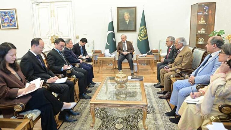 Chinese envoy calls on PM Shehbaz