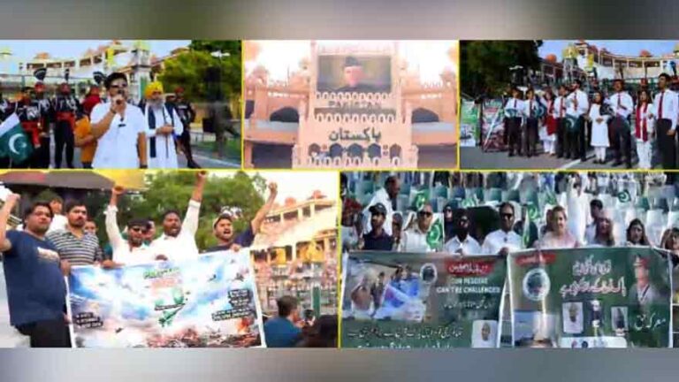 Impressive ceremony held at Wagah border to commemorate ‘Marka-e-Haq’