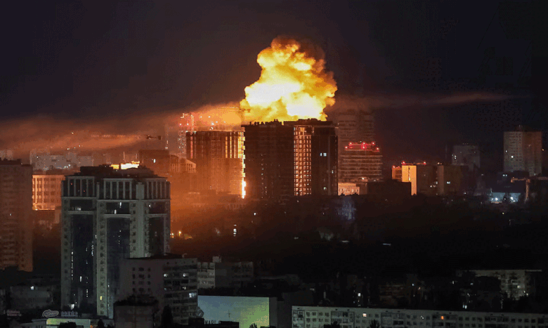 Russian drones, missiles strike Ukraine in major attack; 10 dead, dozens wounded