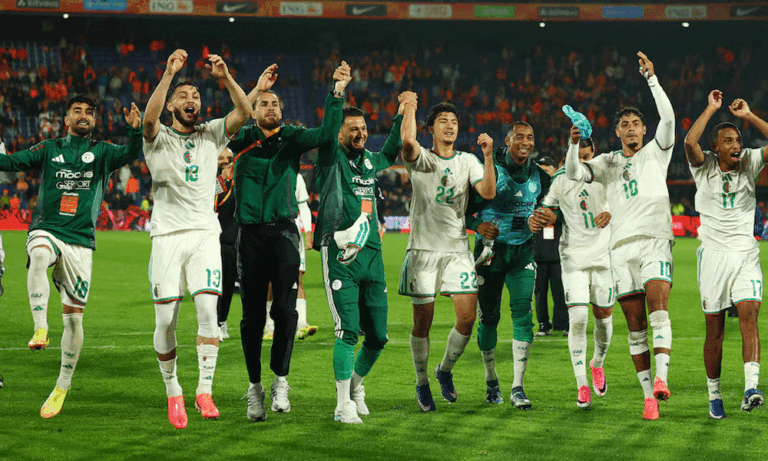 Algeria come from behind for 2-1 World Cup win over Jordan