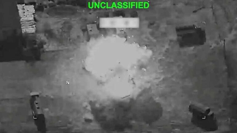 US military carries out ‘heavy wave’ of retaliatory strikes on Iran for attack on bases