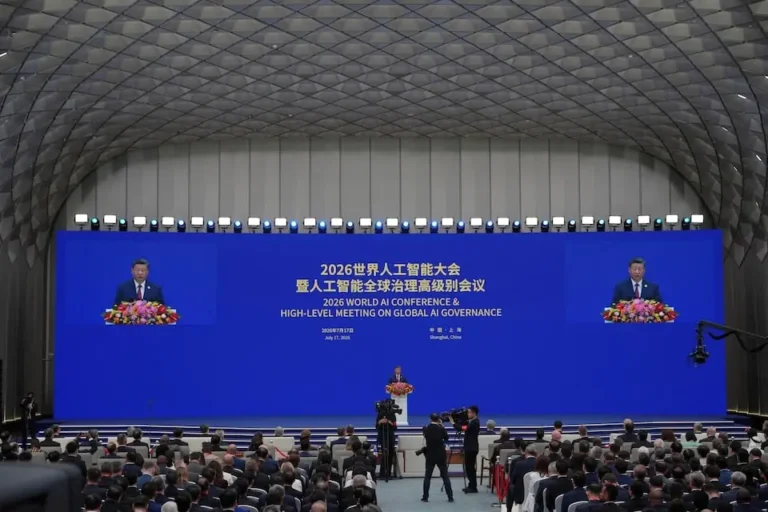 China’s Xi promotes China’s commitment to AI access in speech at Shanghai conference