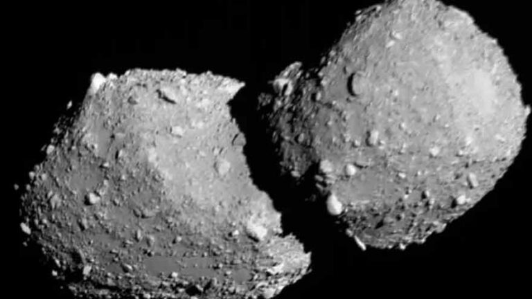 Japan releases snowman-like asteroid image after flyby