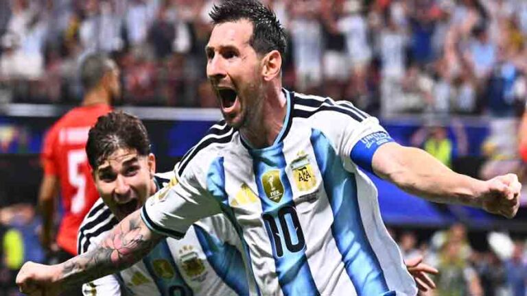 Messi leads Argentina to 3-2 comeback victory over Egypt in World Cup