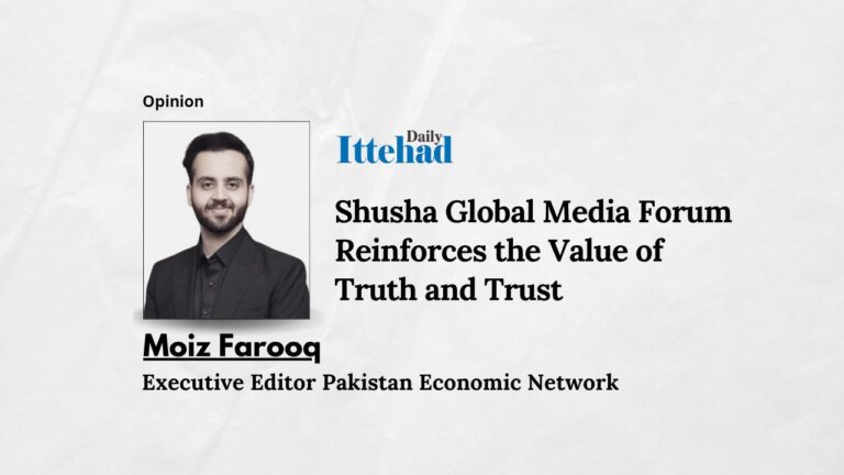 Shusha Global Media Forum Reinforces the Value of Truth and Trust