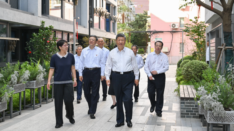 President Xi stresses high-quality urban renewal in Shanghai inspection trip