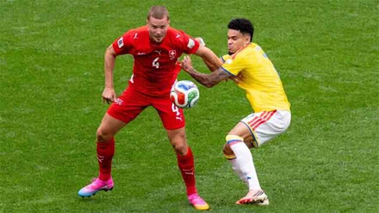 Switzerland beat Colombia in penalties to reach quarterfinals
