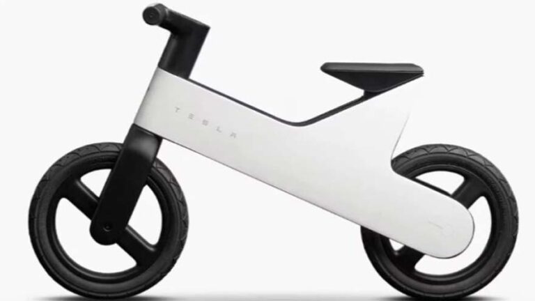 Tesla launches new balance bike for children
