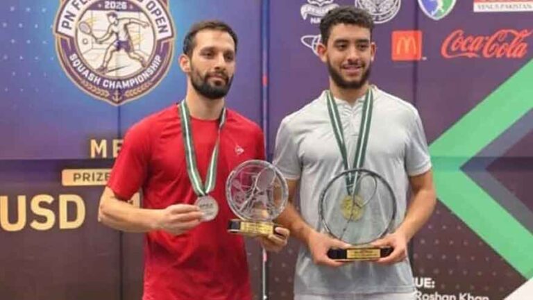 Egypt’s Salman Khalil wins Pakistan Navy Fleet Club Open squash title