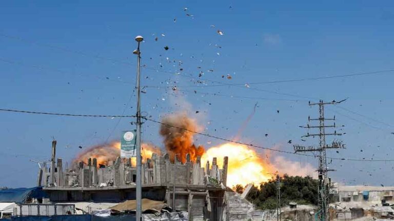 Israeli airstrikes in Gaza kill two people, including 4-year-old boy, medics say