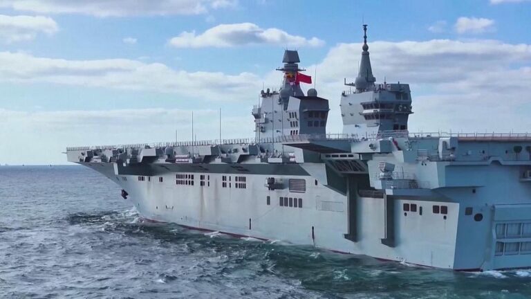 China’s GJ-21 drone completes first takeoff, landing on assault ship